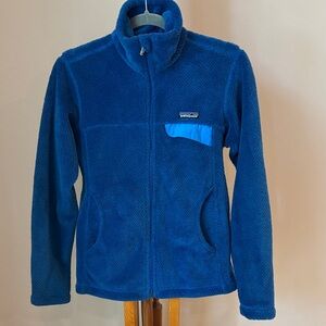 Patagonia Full-zip Retool Blue Jacket